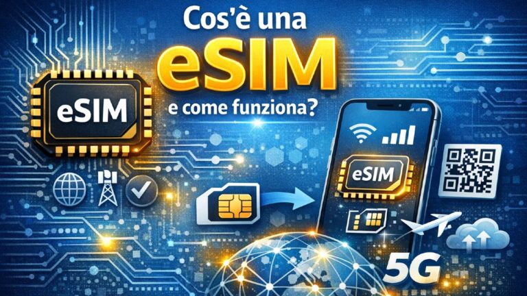 Cos’è un’eSIM e come funziona? Guida completa