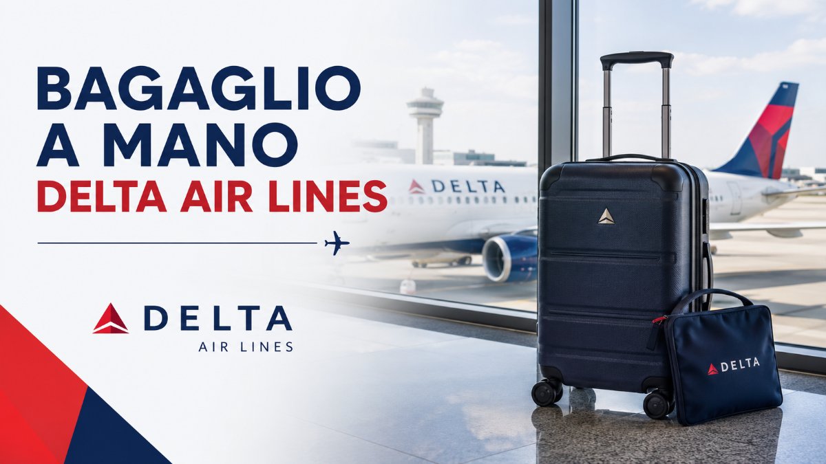 Peso e misure bagaglio a mano Delta