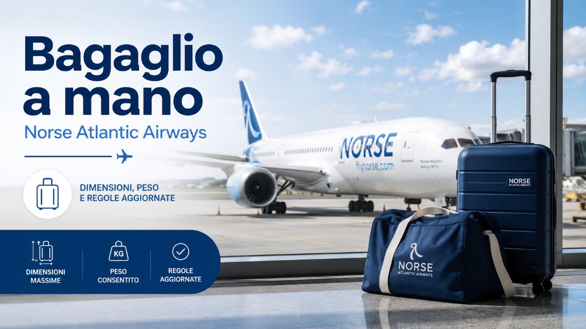 Regolamento del bagaglio a mano Norse Atlantic