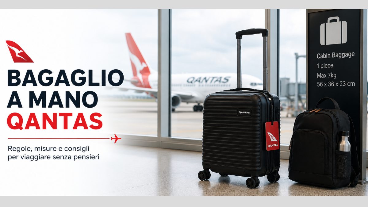 Peso e misure del bagaglio a mano Qantas
