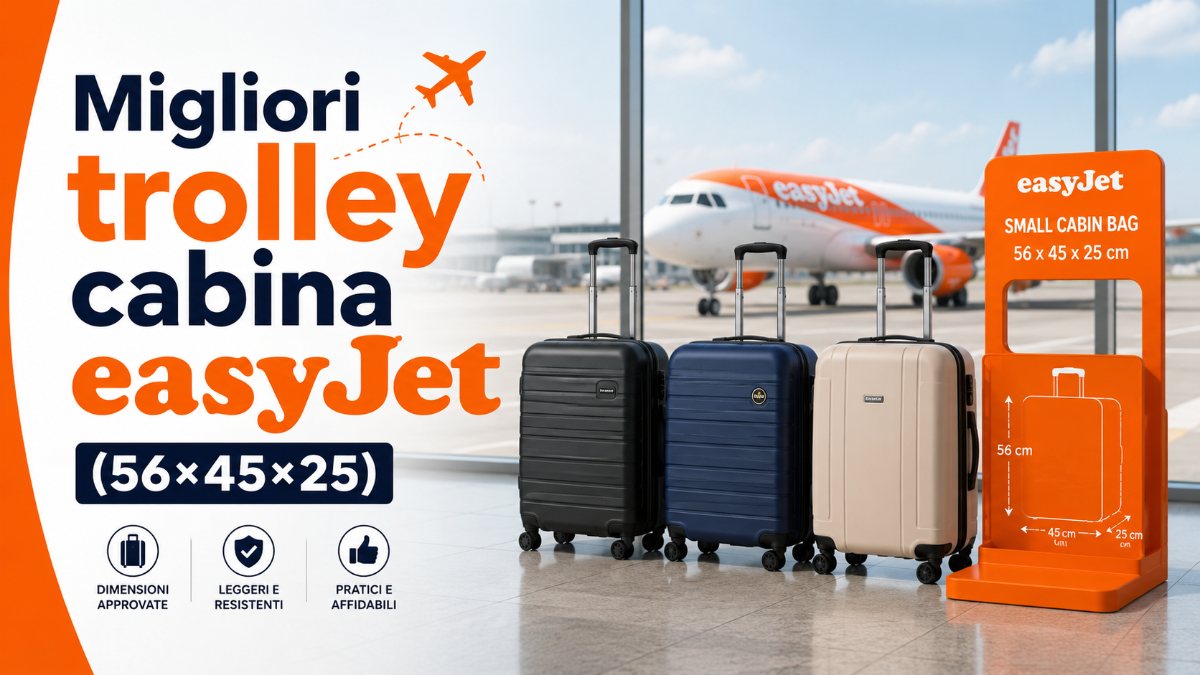 Migliori trolley cabina easyJet