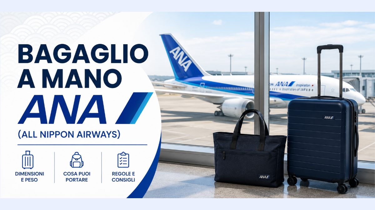 Peso e misure del bagaglio a mano ANA All Nippon Airways