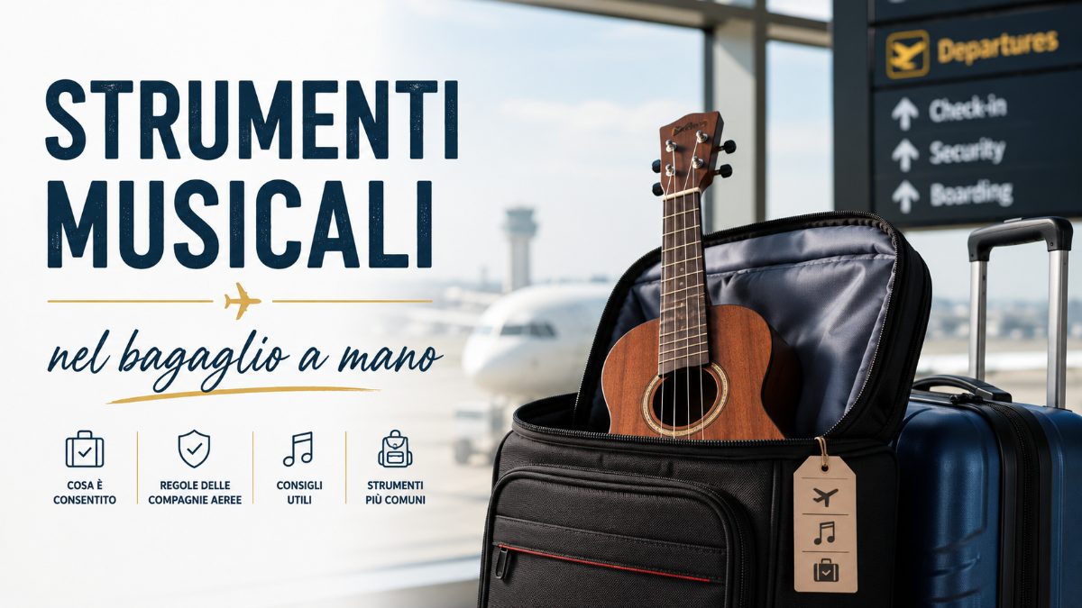 Strumenti musicali nel bagaglio a mano